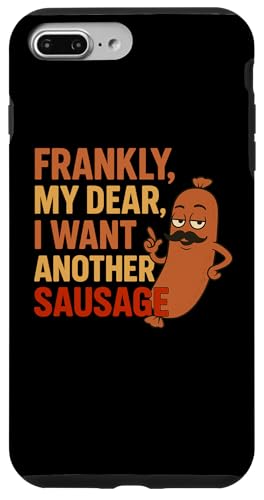 Lustiges Grill-Wurst-Zitat für Cookout Grill Dad Onkel Freunde Hülle für iPhone 7 Plus/8 Plus von Frankly My Dear Funny Sausage Grill BBQ Humor
