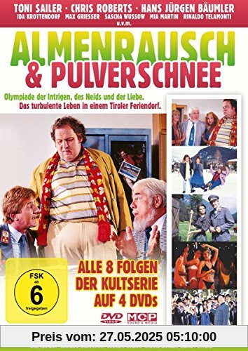 Almenrausch & Pulverschnee (4 DVDs) - Alle 8 Folge der Kultserie auf 4 DVDs von Franz Antel