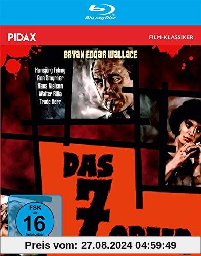 Bryan Edgar Wallace: Das 7. Opfer / Spannender Gruselkrimi mit Starbesetzung + Bonusmaterial (Pidax Film-Klassiker) [Blu-ray] von Franz Josef Gottlieb