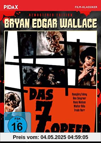 Bryan Edgar Wallace: Das 7. Opfer - Remastered Edition / Spannender Gruselkrimi mit Starbesetzung + Bonusmaterial (Pidax Film-Klassiker) von Franz Josef Gottlieb