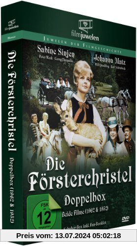Die Försterchristel Doppelbox - Beide Filme (1962 & 1952) - Filmjuwelen [2 DVDs] von Franz Josef Gottlieb