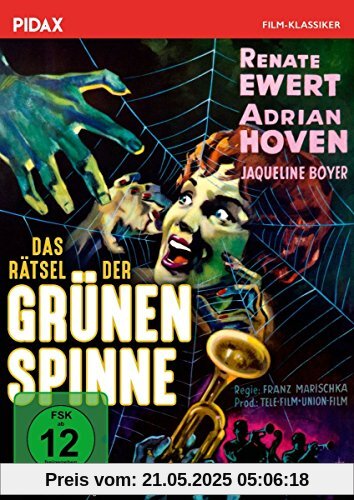 Das Rätsel der grünen Spinne / Kultige Edgar-Wallace-Epigone mit Starbesetzung (Pidax Film-Klassiker) von Franz Marischka