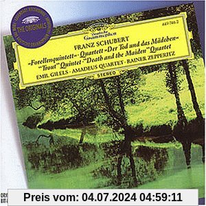 Forellenquintett/Quartett Der Tod und das Mädchen von Franz Schubert