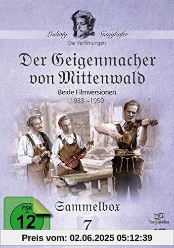 Der Geigenmacher von Mittenwald - Die Ganghofer Verfilmungen (Filmjuwelen) [2 DVDs] von Franz Seitz
