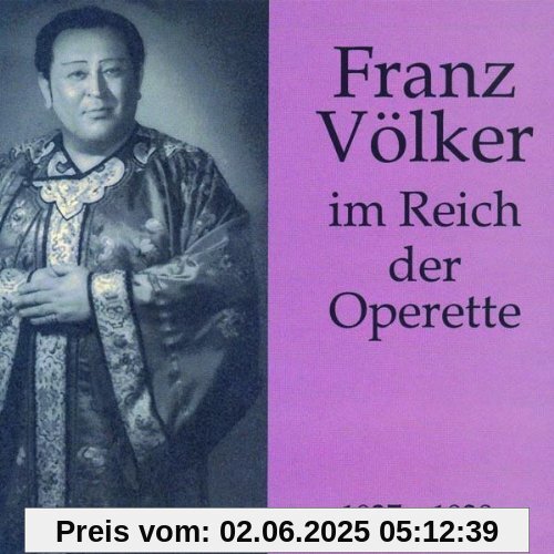 Im Reich der Operette von Franz Völker