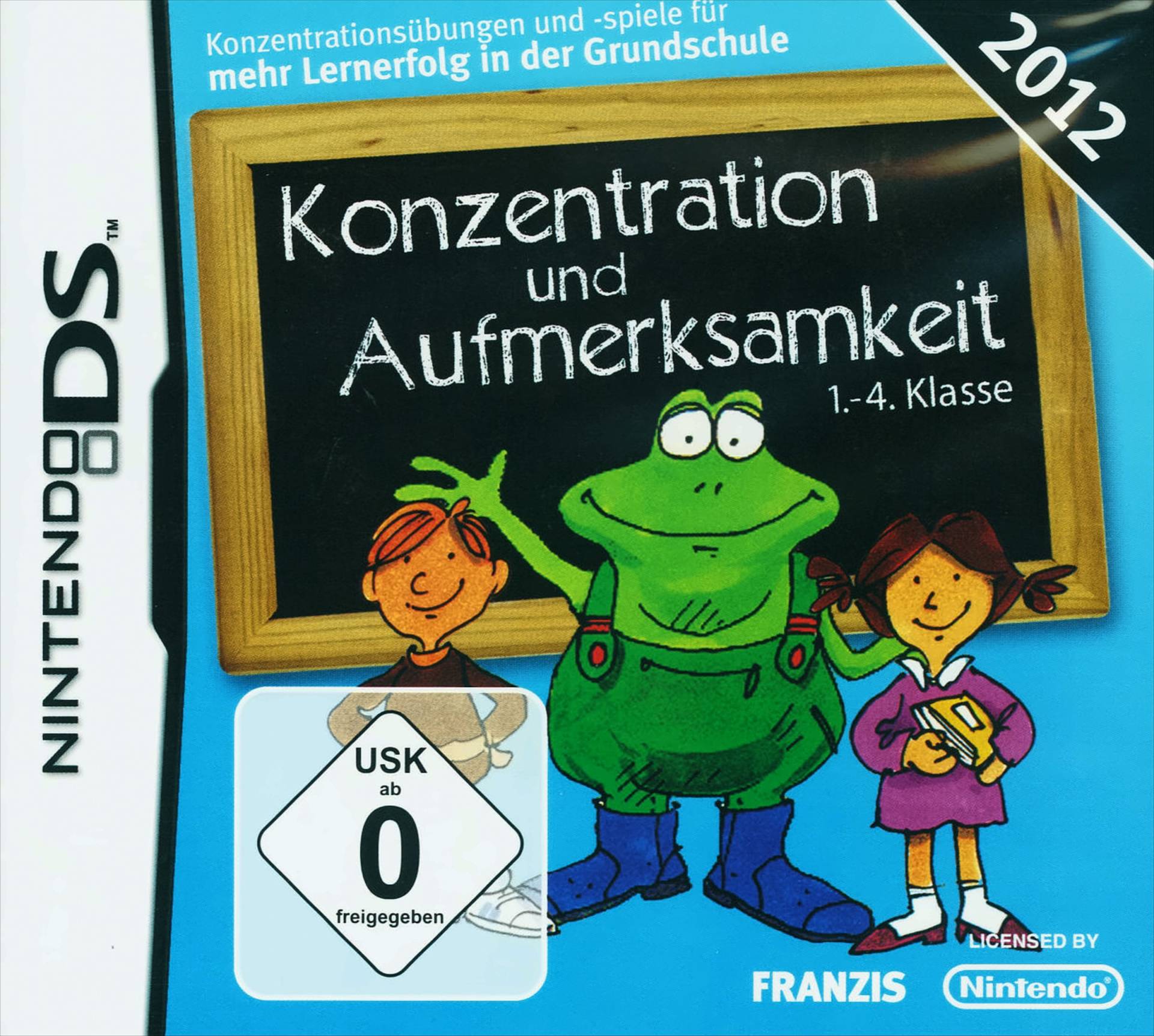 Konzentration und Aufmerksamkeit 1.-4. Klasse 2012 von Franzis Verlag GmbH