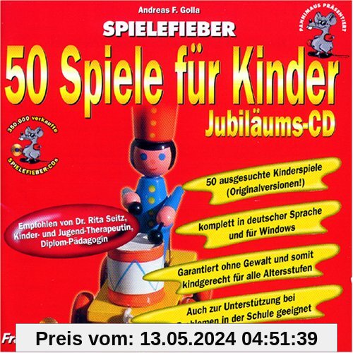 50 Spiele für Kinder. CD- ROM für Windows 95/98. Jubiläums- CD von Franzis Verlag