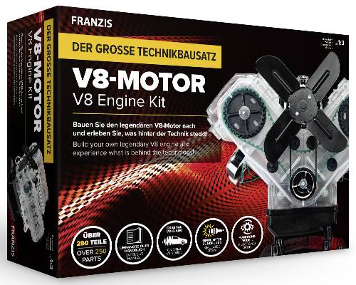 Franzis Verlag V8 Motor 67114 Bausatz ab 14 Jahre von Franzis Verlag