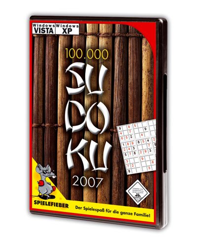 100.000 Sudoku 2007, CD-ROM Für Windows XP, Vista von Franzis