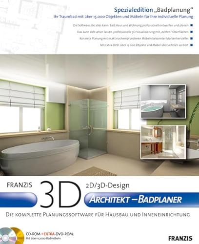 3D Architekt Badplaner (DVD-ROM) von Franzis