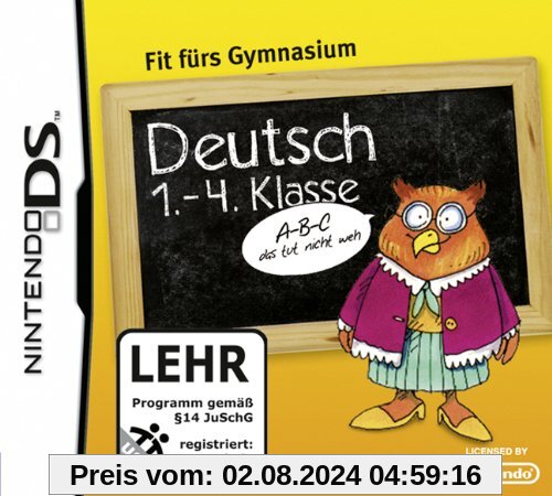 Deutsch 1.-4. Klasse - Fit fürs Gymnasium von Franzis