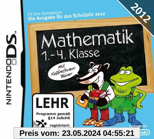 Grundschule Mathe 1.-4. Klasse 2012 von Franzis
