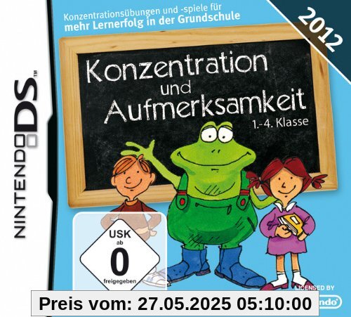 Konzentration und Aufmerksamkeit 1.-4. Klasse 2012 von Franzis