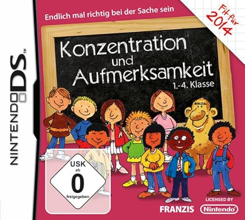 Konzentration & Aufmerksamkeit 1. - 4. Klasse 2014 - [Nintendo DS] von Franzis