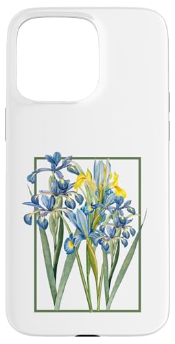Damen Iris Blume Botanische Wildblumenblumenblumen grafik Hülle für iPhone 15 Pro Max Damen Iris Blume Botanische Wildblumenblumenblumen grafik Hülle für iPhone 15 Pro Max von Frauen Blumenblumen Boho Grafik