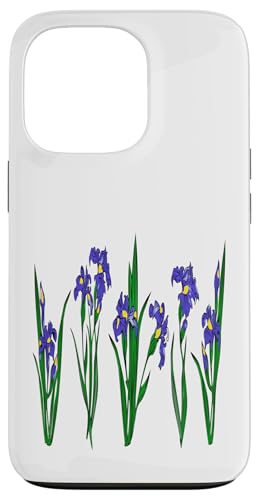 Damen Iris Blume Botanische Wildblumenblumenblumengrafik Hülle für iPhone 13 Pro Damen Iris Blume Botanische Wildblumenblumenblumengrafik Hülle für iPhone 13 Pro von Frauen Blumenblumen Boho Grafik