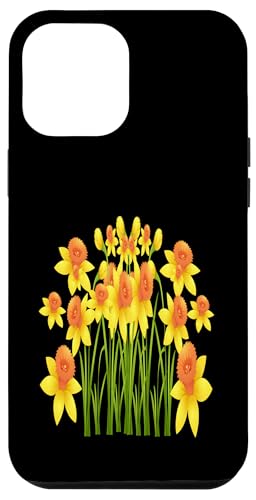 Vintage florale gelbe wilde Narzissenblüten Grafiken Hülle für iPhone 12 Pro Max Vintage florale gelbe wilde Narzissenblüten Grafiken Hülle für iPhone 12 Pro Max von Frauen Blumenblumen Boho Grafik