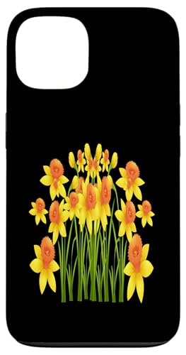 Vintage florale gelbe wilde Narzissenblüten Grafiken Hülle für iPhone 13 Vintage florale gelbe wilde Narzissenblüten Grafiken Hülle für iPhone 13 von Frauen Blumenblumen Boho Grafik