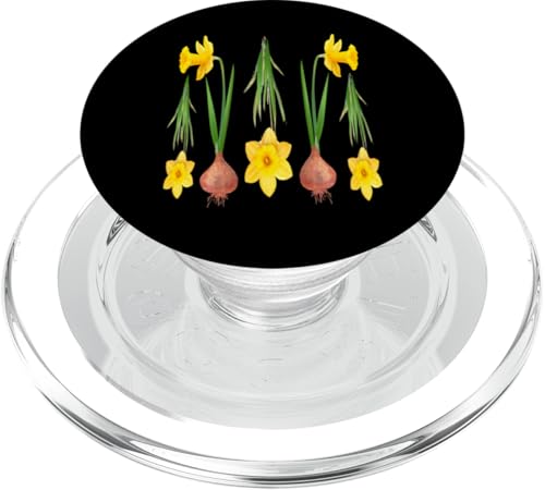 Vintage florale gelbe wilde Narzissenblüten Grafiken PopSockets PopGrip für MagSafe Vintage florale gelbe wilde Narzissenblüten Grafiken PopSockets PopGrip für MagSafe von Frauen Blumenblumen Boho Grafik