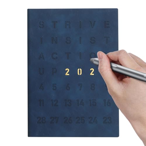 2025 Tagesplaner 2025, PU-Lederhülle, tragbarer Wochenplaner, Organizationaler Tagesplaner, kompakter Zeitmanagementbuch, Stylischer Planer für Schüler 2025 Tagesplaner 2025, PU-Lederhülle, tragbarer Wochenplaner, Organizationaler Tagesplaner, kompakter Zeitmanagementbuch, Stylischer Planer für Schüler von Fravsiu