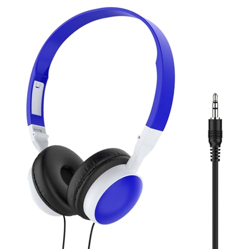 Computerkopfhörer | kabelgebundenes Over-Ear-Kopfhörer | faltbares -Headset | Computer-Kopfhörer mit Geräuschunterdrückung, Ohrhörer, Computer-Kopfhörer mit Mikrofon, kabelgebundene Kopfhörer Computerkopfhörer | kabelgebundenes Over-Ear-Kopfhörer | faltbares -Headset | Computer-Kopfhörer mit Geräuschunterdrückung, Ohrhörer, Computer-Kopfhörer mit Mikrofon, kabelgebundene Kopfhörer von Fravsiu