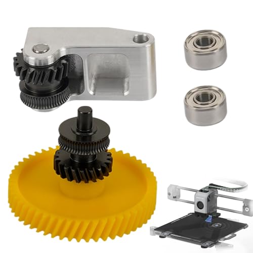 Drucker Extruder Kit | Drucker Extruder für Ender | Niveaufedern für Ender | Verbesserte Genauigkeit durch präzise bearbeitete Zahnräder und Reibung und Vibratio Drucker Extruder Kit | Drucker Extruder für Ender | Niveaufedern für Ender | Verbesserte Genauigkeit durch präzise bearbeitete Zahnräder und Reibung und Vibratio von Fravsiu