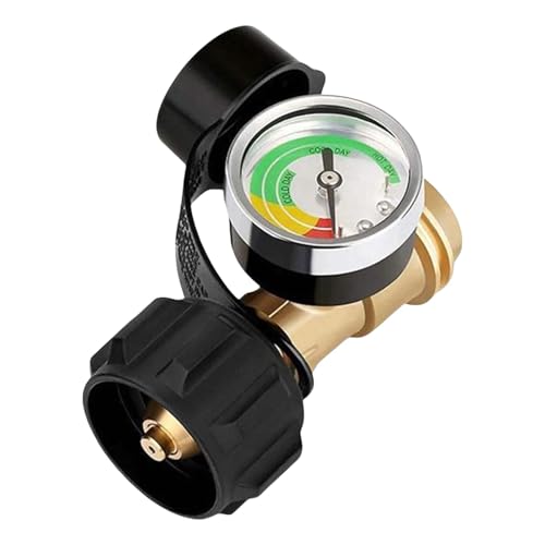 Einfache Installation -Druckmessgerät, Accurate Pressure Readings Tank Pressure Gauge, breite Kompatibilität , RV- -Druckmessgerät für Standard| Pressurmessung Einfache Installation -Druckmessgerät, Accurate Pressure Readings Tank Pressure Gauge, breite Kompatibilität , RV- -Druckmessgerät für Standard| Pressurmessung von Fravsiu
