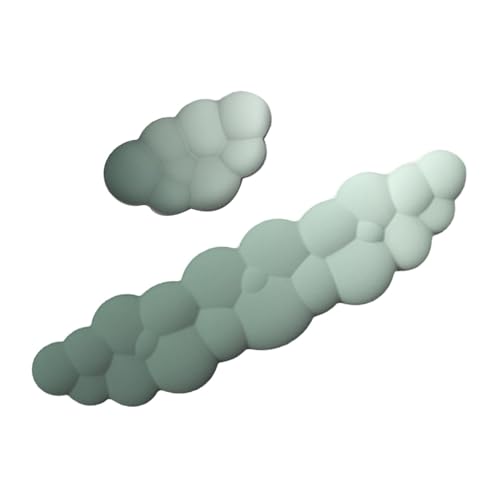 Fravsiu Cloud-Armauflage, Auflösung des Handgelenks der Cloud-Maus – Handgelenkkissen, Schreibtischwolke, niedliche Tastaturauflage, ergonomische Tastaturauflage aus Memory-Schaum Fravsiu Cloud-Armauflage, Auflösung des Handgelenks der Cloud-Maus – Handgelenkkissen, Schreibtischwolke, niedliche Tastaturauflage, ergonomische Tastaturauflage aus Memory-Schaum von Fravsiu