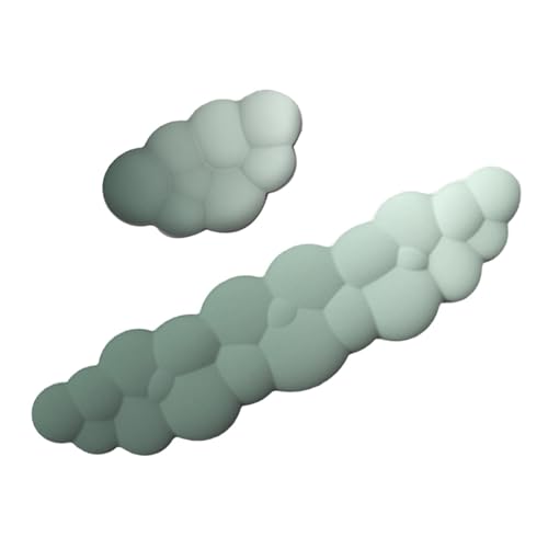 Fravsiu Cloud-Handballenauflage, Tastatur Armauflage Cloud | 2 Stück Wolkenhandflächenauflage, niedliche Tastaturauflage, bequeme Tastaturauflage aus Memory-Schaum, rutschfeste Handgelenkauflage Fravsiu Cloud-Handballenauflage, Tastatur Armauflage Cloud | 2 Stück Wolkenhandflächenauflage, niedliche Tastaturauflage, bequeme Tastaturauflage aus Memory-Schaum, rutschfeste Handgelenkauflage von Fravsiu
