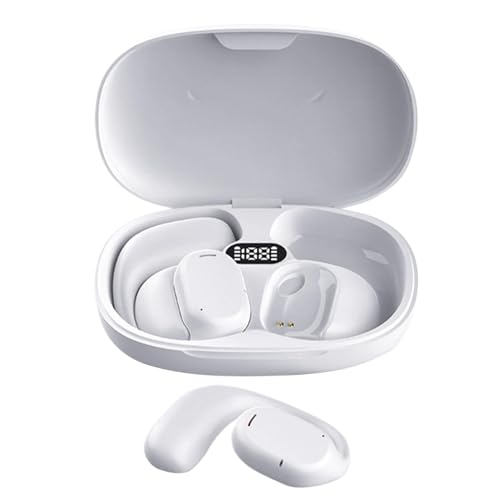 Fravsiu Language Translator Earbuds, Smart Translator Headsets, Wireless Translation Earbuds, Multi-Langing Earbuds, Smart Translation Wireless Headset für Reisen von Fravsiu