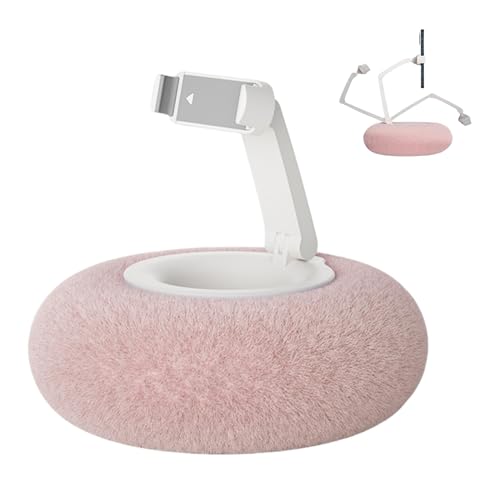 Fravsiu Telefonständer, Pillow Phone Holder, Tablet Pillow, Tablet Pillow Stand, Mehrfach-Halterung für Fernbedienungen und Tablets zum Lesen im Bett (Pink, Weiß, Grün) von Fravsiu
