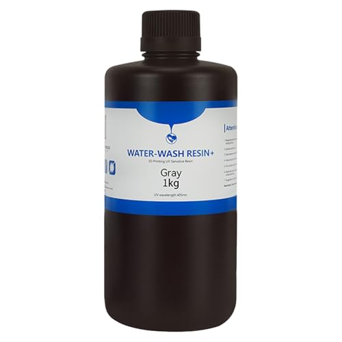 Harzdrucker, 3DPrinter Resin, Resin 3Dprinter Liquid, Best Water Washable Printer Resin Fast Uv-Curing Harz für professionelle 3D-Druckprojekte und detaillierte Drucke von Fravsiu