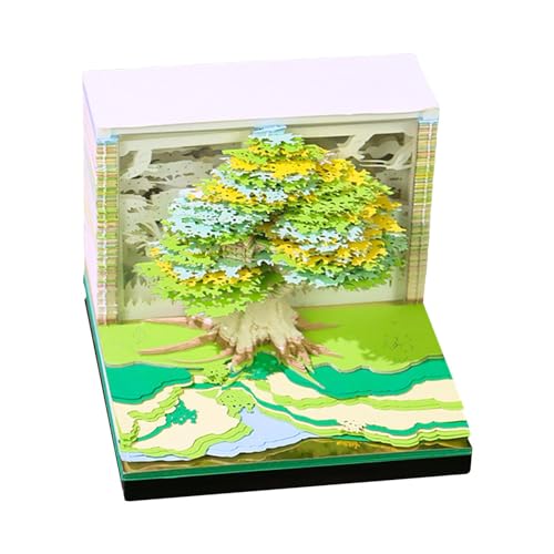 Kalender 2025 - Tree House Timepiece Calendar, Colorful Cute Memo Pad With Light, Artistic Paper Sculpture Craft For Notes Taking And Decorative Ornament Tree House Calendar 2025 - Artsy Memo Pa Kalender 2025 - Tree House Timepiece Calendar, Colorful Cute Memo Pad With Light, Artistic Paper Sculpture Craft For Notes Taking And Decorative Ornament Tree House Calendar 2025 - Artsy Memo Pa von Fravsiu