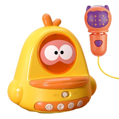 Kids Toy Mikrofon, Chick Shaped Cartoon Portable Karaoke Toy Microphone, Handheld Karaoke Music Microphone Toys for Girls, Boys, Singing Toy for Fun Play, Musical Toy Kids Toy Mikrofon, Chick Shaped Cartoon Portable Karaoke Toy Microphone, Handheld Karaoke Music Microphone Toys for Girls, Boys, Singing Toy for Fun Play, Musical Toy von Fravsiu