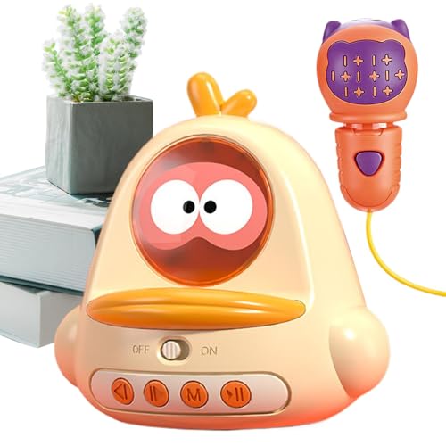 Kids Toy Mikrofon, Chick Shaped Cartoon Portable Karaoke Toy Microphone, Handheld Karaoke Music Microphone Toys for Girls, Boys, Singing Toy for Fun Play, Musical Toy Kids Toy Mikrofon, Chick Shaped Cartoon Portable Karaoke Toy Microphone, Handheld Karaoke Music Microphone Toys for Girls, Boys, Singing Toy for Fun Play, Musical Toy von Fravsiu