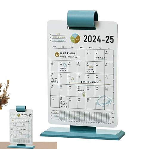 Modern Farmhouse Desk Calendar | Aesthetic Desk Accessories for Stylish Organization | Creative Desktop Calendar for Living Room and Study | Perfect Bookshelf Decoration Modern Farmhouse Desk Calendar | Aesthetic Desk Accessories for Stylish Organization | Creative Desktop Calendar for Living Room and Study | Perfect Bookshelf Decoration von Fravsiu