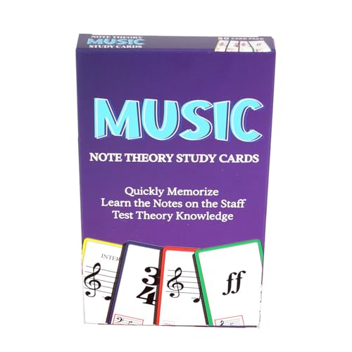 Piano Cards, Flash Card, Vivid Design Ignites Bold Dynamic, Immersive Music Exploration, Portable Set Unlocks Creative Study Potential, Music Toys for Eager Young Learners von Fravsiu