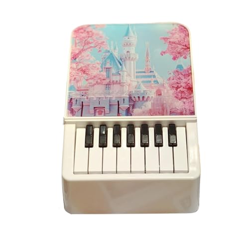 Schreibtischkalender, Music Desk Kalender, Playable Finger Piano Monthly Desk Kalender mit 32 berühmten Songs, Creative Aesthetic Room Decor for Music Lovers, Musical Desk Calendar for Home or Office von Fravsiu