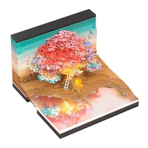 Time Piece Kalender 2025, farbenfroher 2025 Schreibtischkalender, Kunstkalender 2025, Memo-Pad-Kalender, dekorativer 2025 Time Piece Kalender für Tisch oder Bücherregal mit vibrierender Kunst und Time Piece Kalender 2025, farbenfroher 2025 Schreibtischkalender, Kunstkalender 2025, Memo-Pad-Kalender, dekorativer 2025 Time Piece Kalender für Tisch oder Bücherregal mit vibrierender Kunst und von Fravsiu