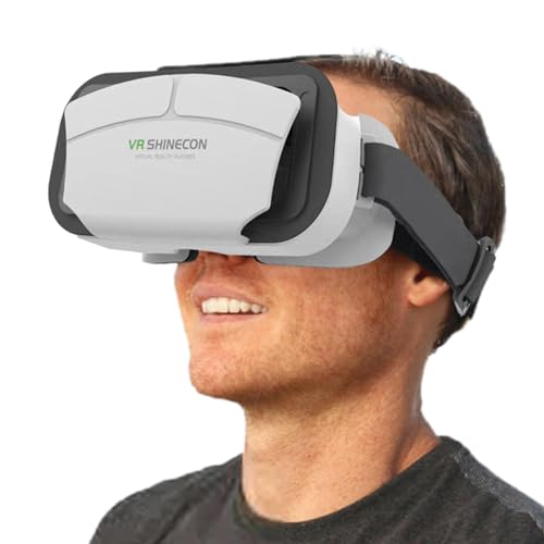 VR-Headset | Headsets VR-Brillen | Brillen Headset Helme | Verbessertes Clarity Phone VR-Headset mit Zwei einstellbaren Brennweiten und Pupillenabstand, geeignet für Smartphones VR-Headset | Headsets VR-Brillen | Brillen Headset Helme | Verbessertes Clarity Phone VR-Headset mit Zwei einstellbaren Brennweiten und Pupillenabstand, geeignet für Smartphones von Fravsiu