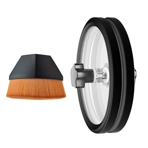 Vinyl-Aufnahmegerät, Audio-Label-Cover, Record Cleaning Brush, wasserfester Labelschutz, Vinyl-Labelschutz, 30,5 cm (12 Zoll) Audio Record Cleaner von Fravsiu