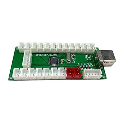 Frdun USB-Computer-Wippplatine, Joystick-Computer-Fernseher-Chip, verstellbare Stromversorgung, Joystick-Computer-Bedienfeld für Retro-Spiele, DIY-Kit Frdun USB-Computer-Wippplatine, Joystick-Computer-Fernseher-Chip, verstellbare Stromversorgung, Joystick-Computer-Bedienfeld für Retro-Spiele, DIY-Kit von Frdun