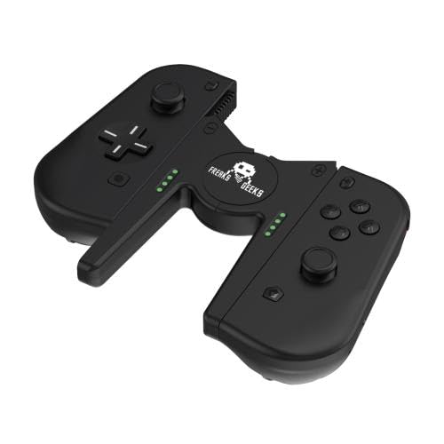 Freaks And Geeks -Wireless Controller Joy Con Type for Nintendo Switch- Bluetooth - Black von Freaks and Geeks