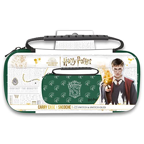 Freaks and Geeks Wizarding World Harry Potter 299253b Slim Case for Nintendo Switch, Slytherin, Green von Freaks and Geeks