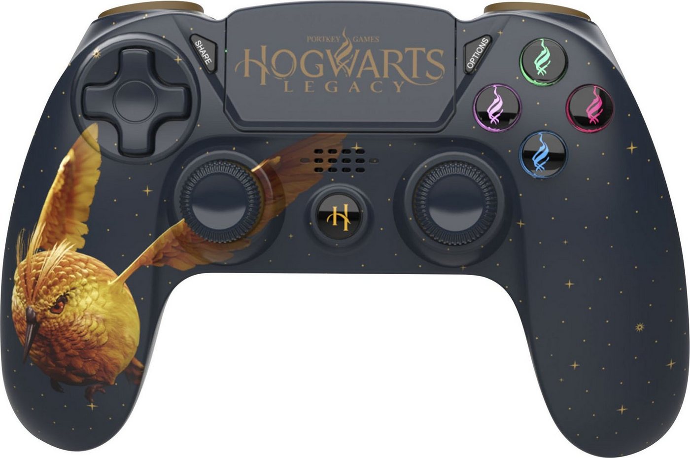 Freaks and Geeks Golden Snidget Wireless Controller PlayStation 4-Controller von Freaks and Geeks