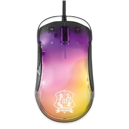 Freaks and Geeks Harry Potter Gaming-Maus, kabelgebunden, USB 2.0, LED, Hintergrundbeleuchtung, Mehrfarbig von Freaks and Geeks