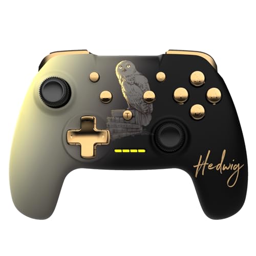 Freaks and Geeks Harry Potter Wireless Controller passend für Nintendo Switch Hedwig Modell Schwarz von Freaks and Geeks