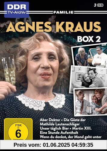 Agnes Kraus Box 2 (DDR TV-Archiv) [3 DVDs] von Fred Mahr