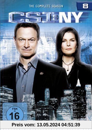 CSI: NY - Season 8 [6 DVDs] von Fred Toye