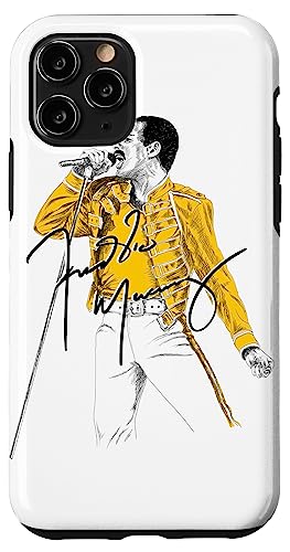 Hülle für iPhone 11 Pro Freddie Mercury gelbe Jacke von Freddie Mercury